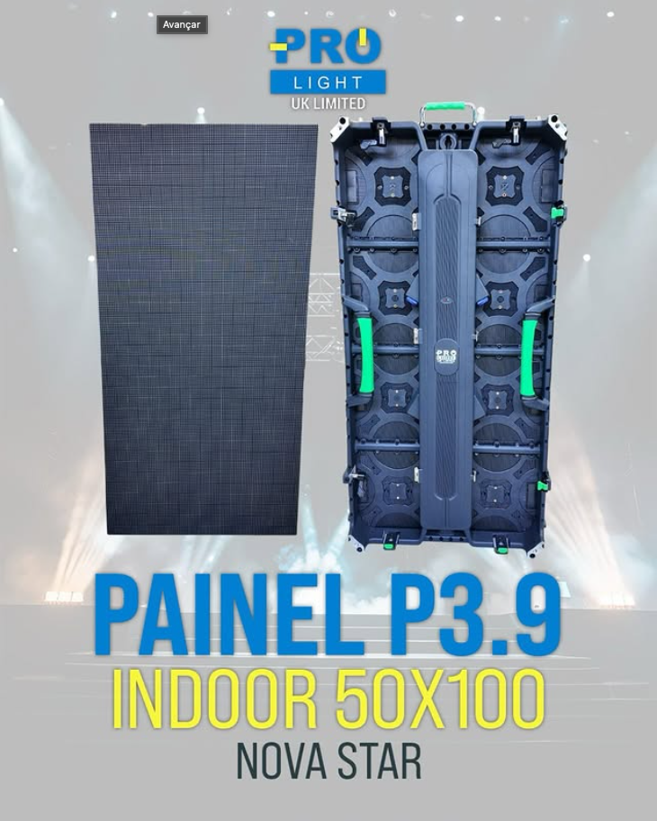 Painel P3.9 Indoor NovaStar